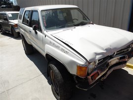 1989 TOYOTA 4RUNNER WHITE 3.0 V6 AT 4WD Z19637